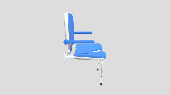 Duo shower seat 3D Model