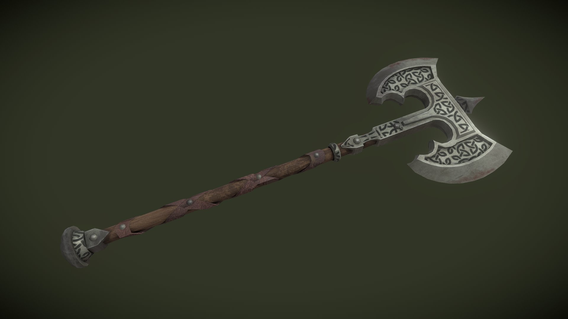 Two-handed axe