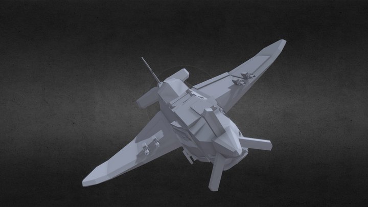Jinx Winx Aircraft Concept – Naoki 3D Model