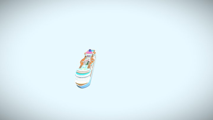 cruise ship 3D Model