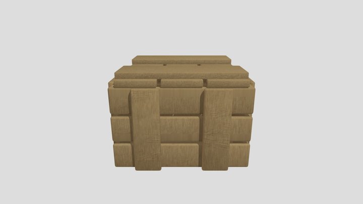 Loot Box 3D Model