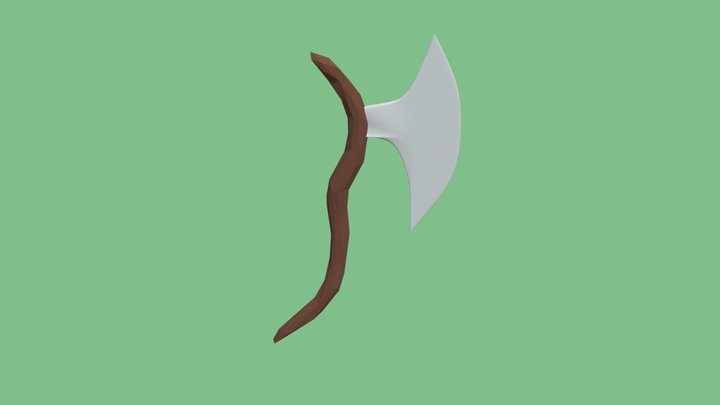 Ancient Axe 3D Model