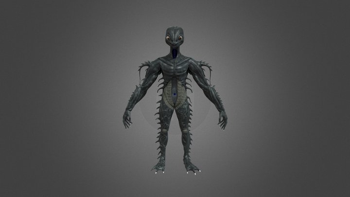 ALIEN AERO 3D Model