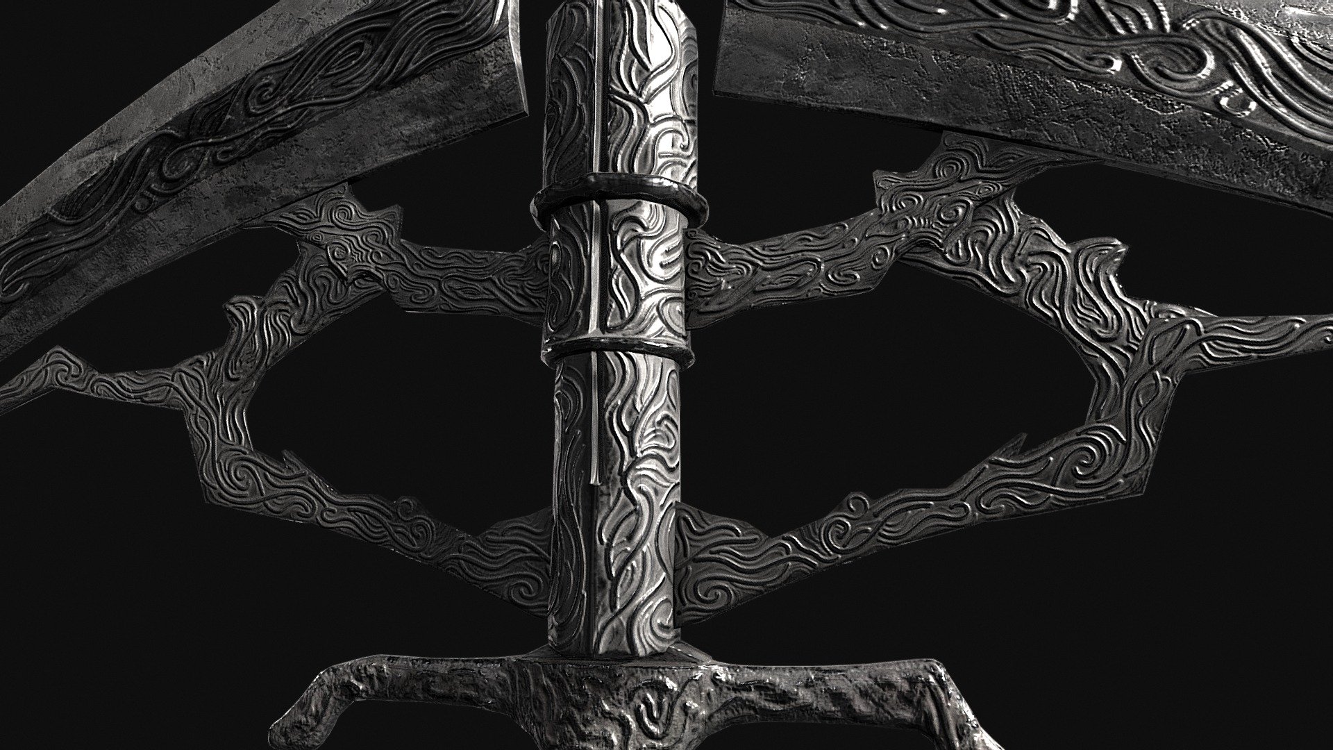 Bloodborne Simon's BowBlade - 3D Model By Xenequi [a46b096] - Sketchfab