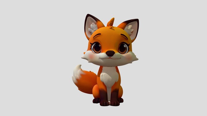 fox 01 3D Model