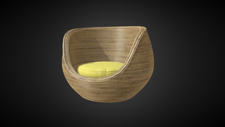 cane_chair 3D Model