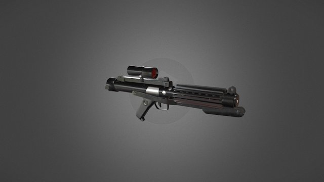 blaster E11 3D Model