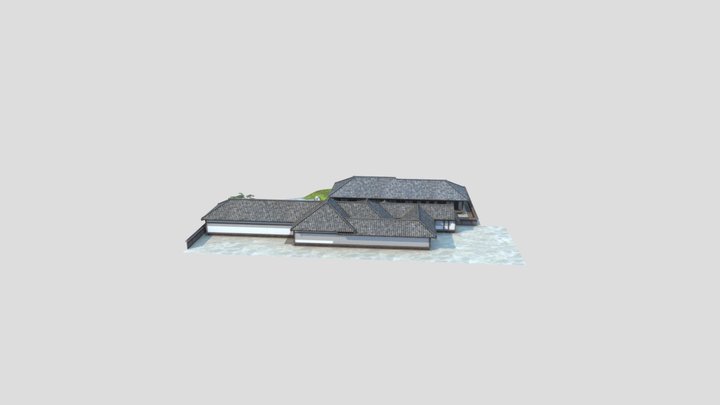 浜松城二の丸御殿想定復元 3D Model