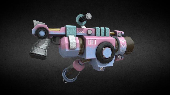 chemical gun 3D Model
