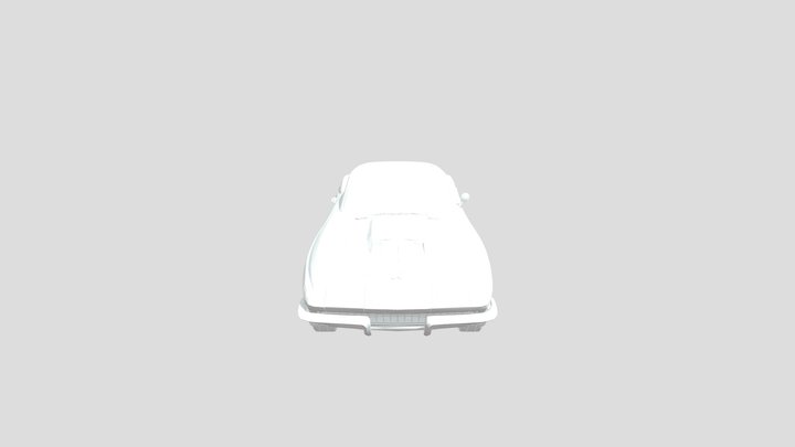 Chevrolet_corvette_c2_1963 3D Model