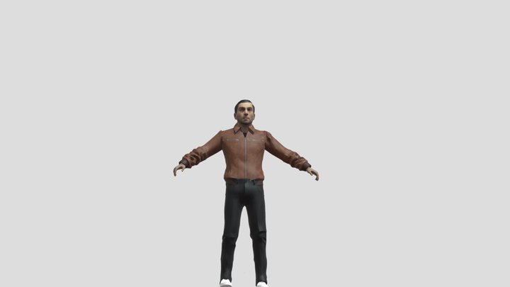 Male 09 outfit 3D Model