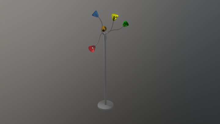 Medusa Lamp 3D Model