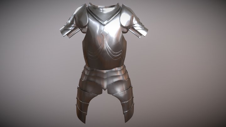 Knight Armor 3D Model