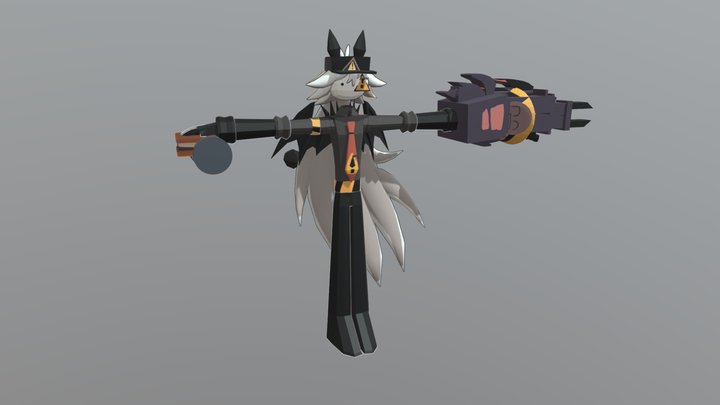 Mister Barrel (Danger au) – Kostenloses 3D-Modell STL