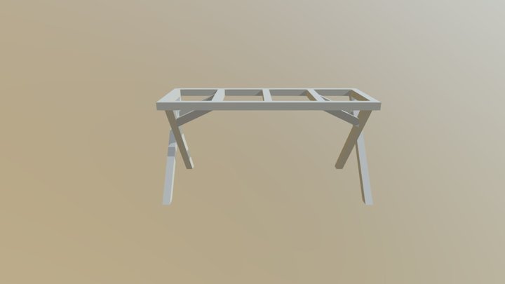 Tischgestell 3D Model