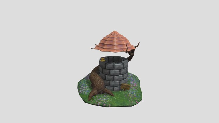 Wishing Well 3D Model