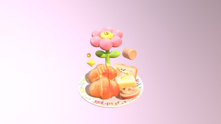 Breakfast Time!!! – Free 3D Model STL