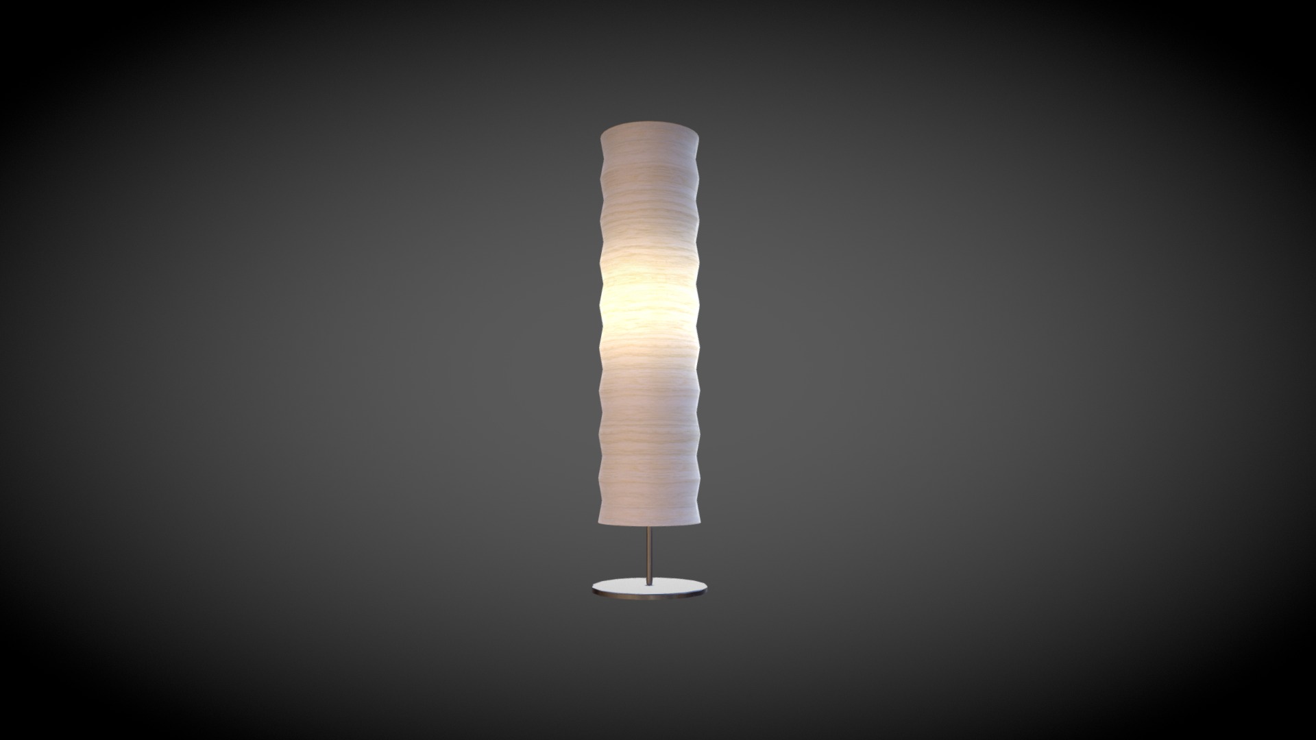 3D model 002Lamp - This is a 3D model of the 002Lamp. The 3D model is about a lamp on a table.