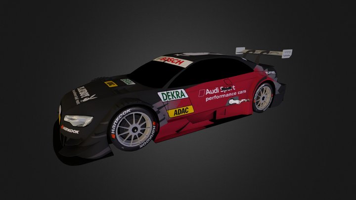 [rFactor]  Audi RS5 2013 DTM 3D Model