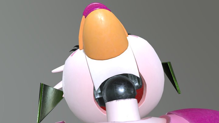 glamrock_chica 3D Model