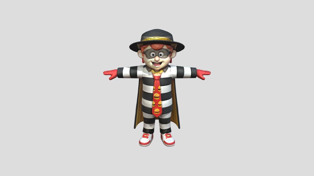 Macdonalds hamburglar