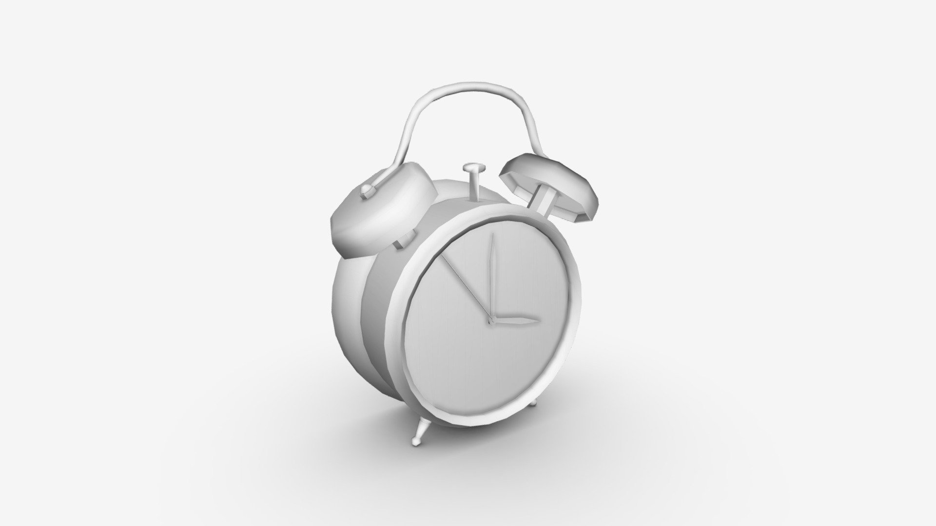 CT4012 Classic Alarm Clock Download Free 3D model by Jolie Morris