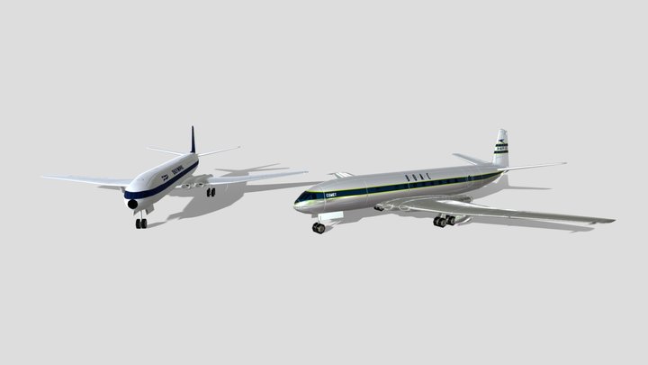 DeHavilland Comet – Free 3D Model STL