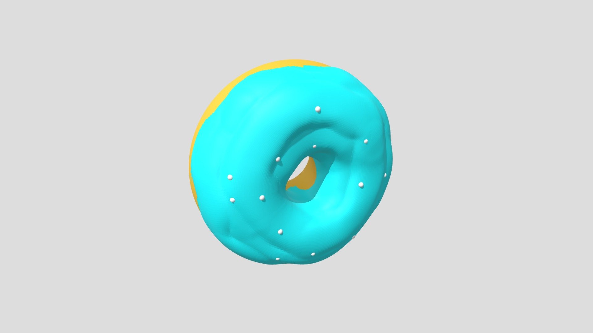 Donut 3d Model By Hamza Design Hamzabenmouni4 [a472225] Sketchfab