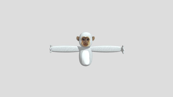 Monke Manic Playermodel FIXED BY ME 3D Model