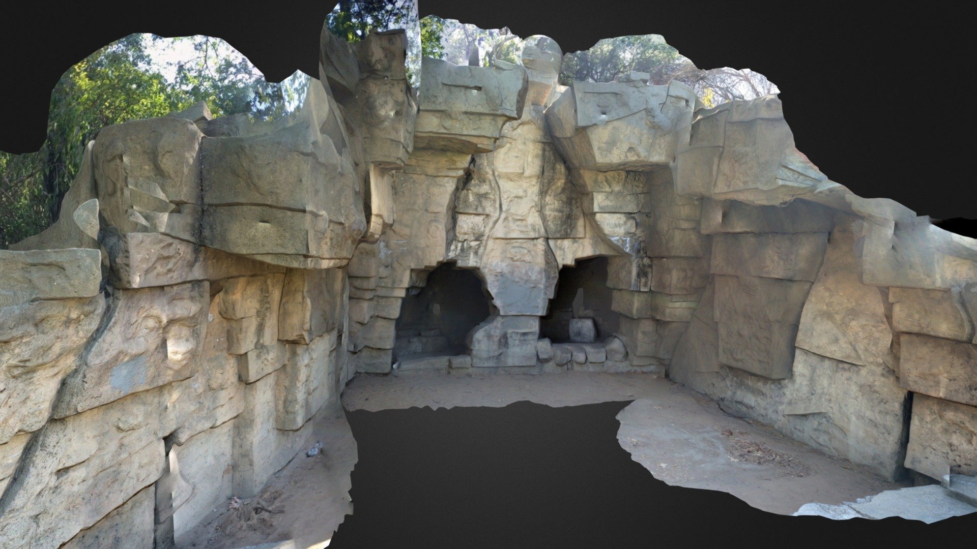 Rerun of LA Zoo Outdoor scan