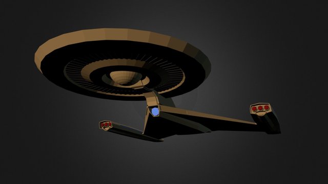 Uss Discovery NCC-1031 3D Model