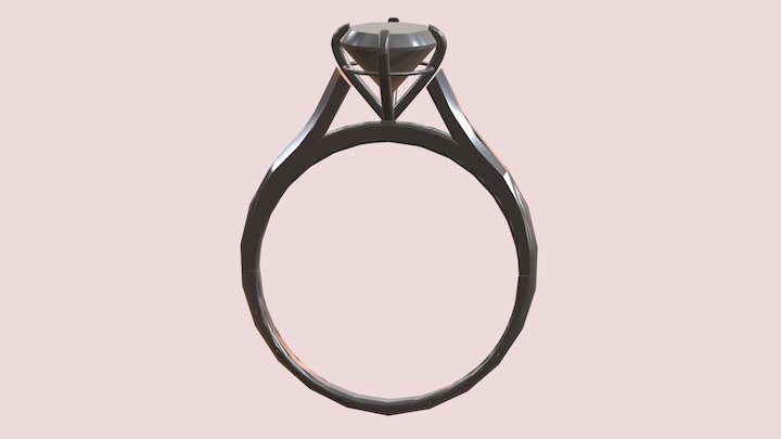 Cathedral Ring 3D Model
