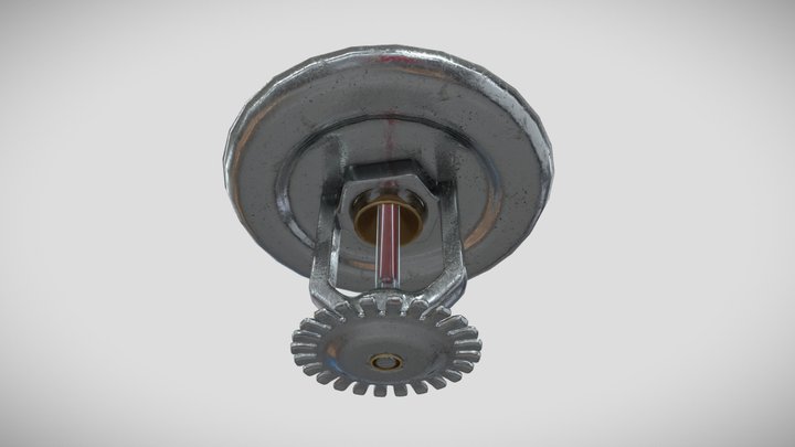 Ceiling - Sprinkler 3D Model