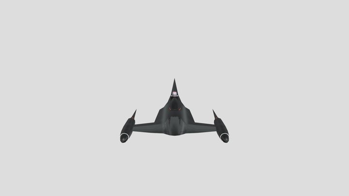 Nubian N1 Naboo starfighter (black) 3D Model
