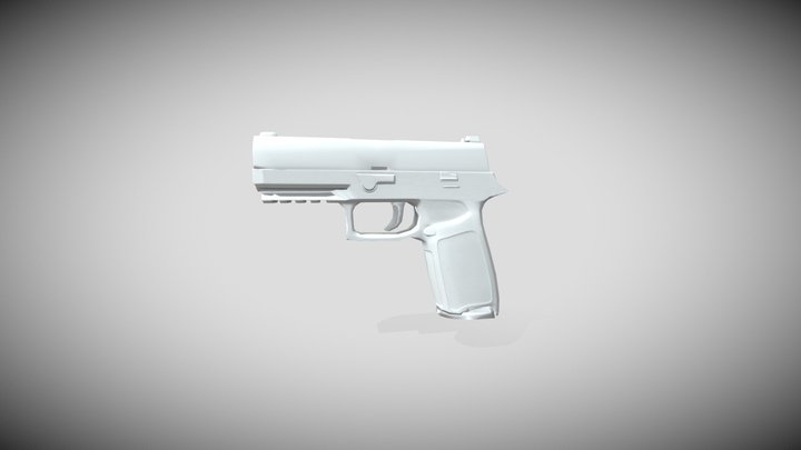 Sig Sauer P320 gun 3D Model