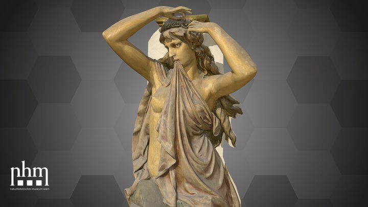 Figure embodying "Fluorite" – Gratis 3D-model STL