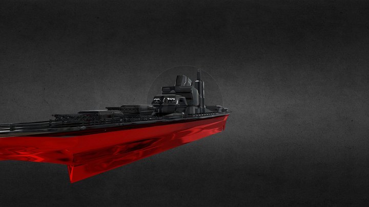 bismarck 3D Model