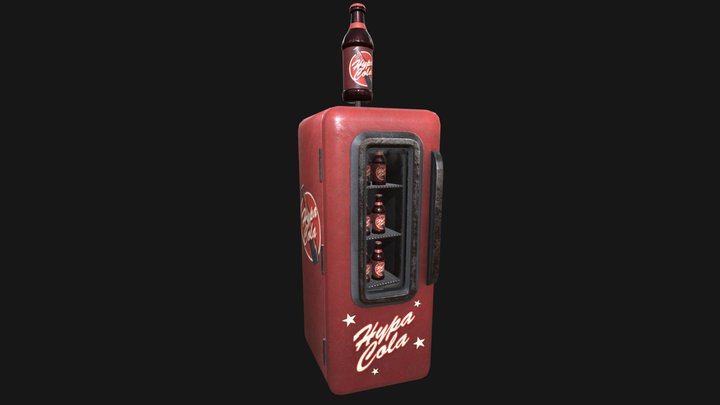 Hypa Cola Fridge 3D Model
