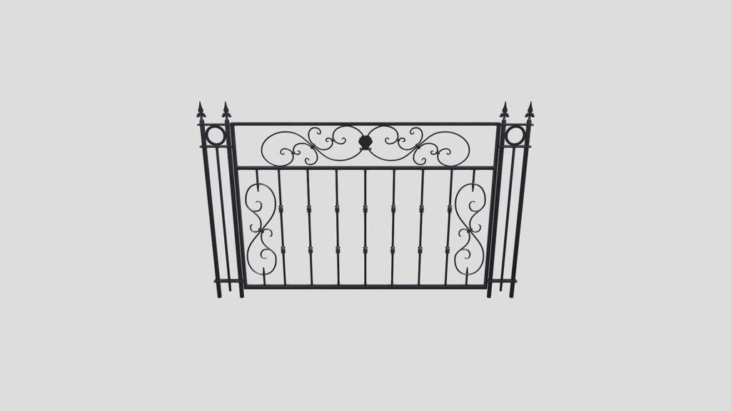 Cast Iron Fence New Victorian