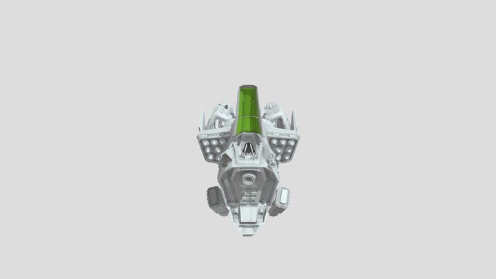 Lopez Victor Spaceship Pionner MK9 3D Model