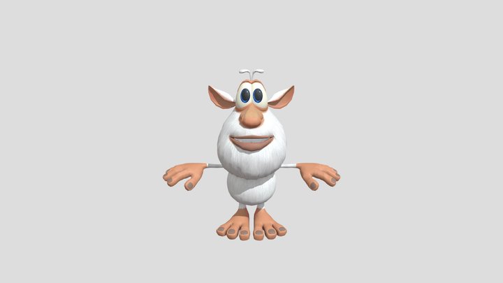 Classic Booba 3D Model