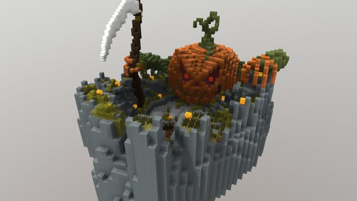 Halloween Waiting Lobby 3D Model