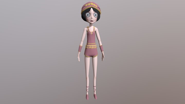 Dancer 3D Model