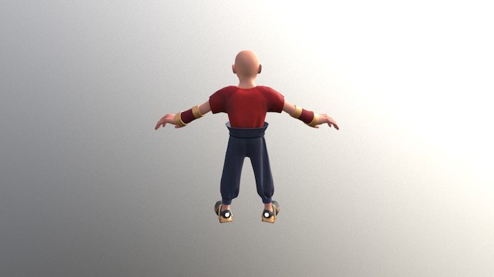 SuperAfro_onepunch 3D Model