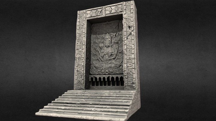 Ancient Gate 3D Model
