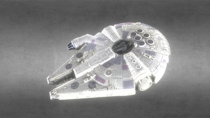 Star Wars Millennium Falcon 3D Model