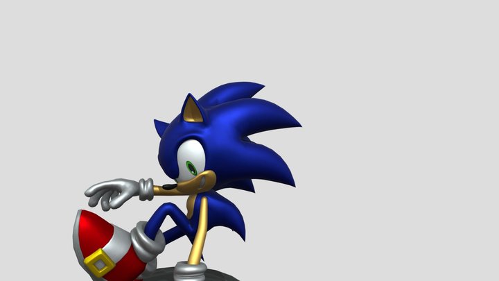 Sonic Generations - Statues Sonic The Hedgeho