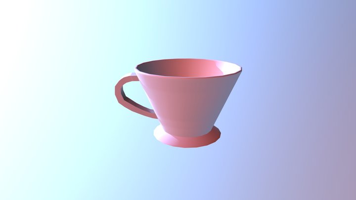 Nicole Ramos Tea Cup 3D Model