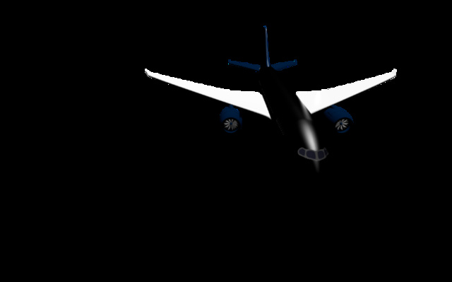 Avion.blend 3D Model