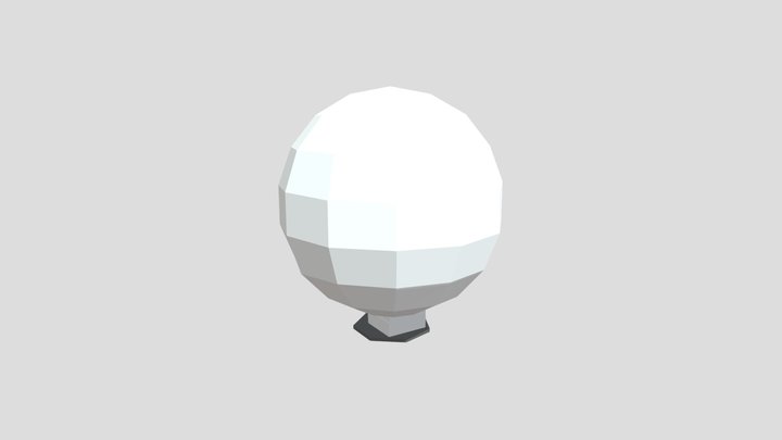 worlds largest golfball 3D Model